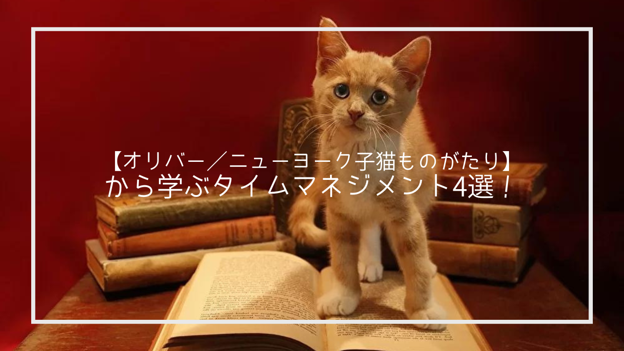 オリバー／ニューヨーク子猫ものがたり】ディズニー作品から学ぶタイム 